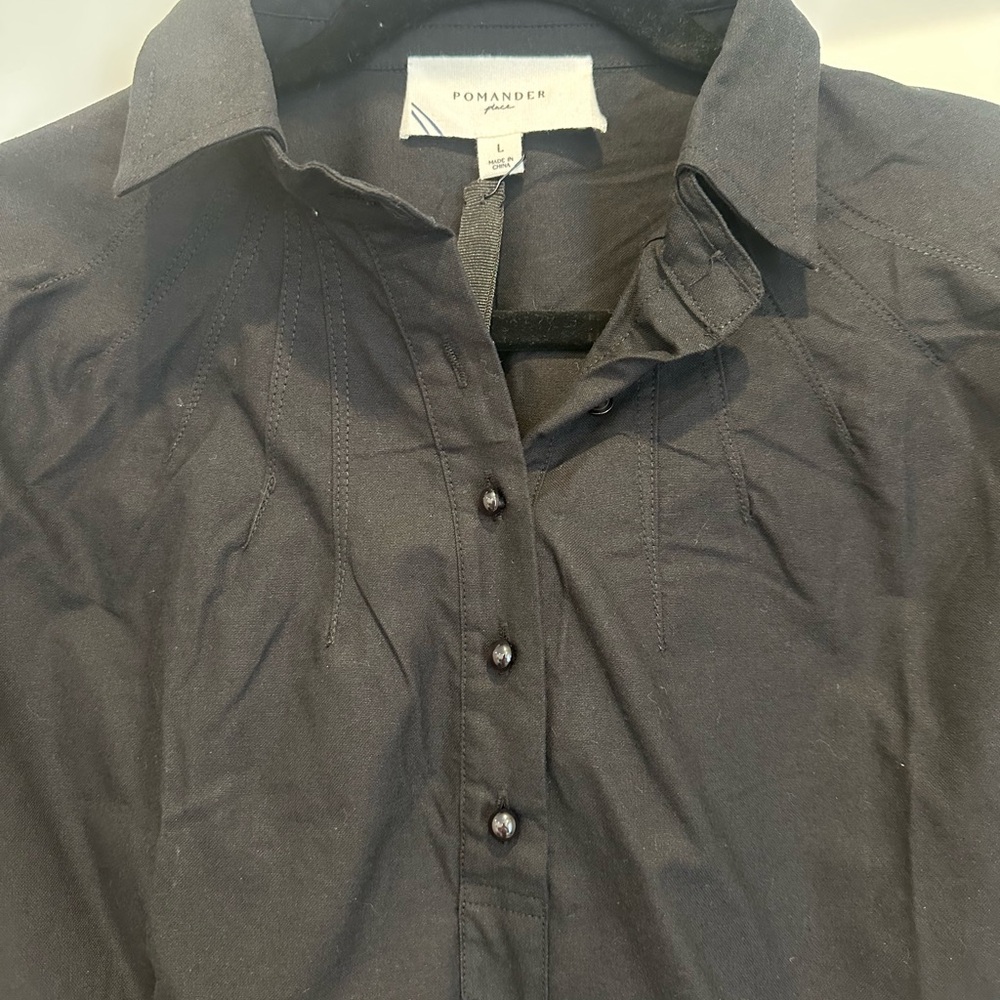 Tuckernuck Pomander Place Black Polly Dress - Picture 7 of 10